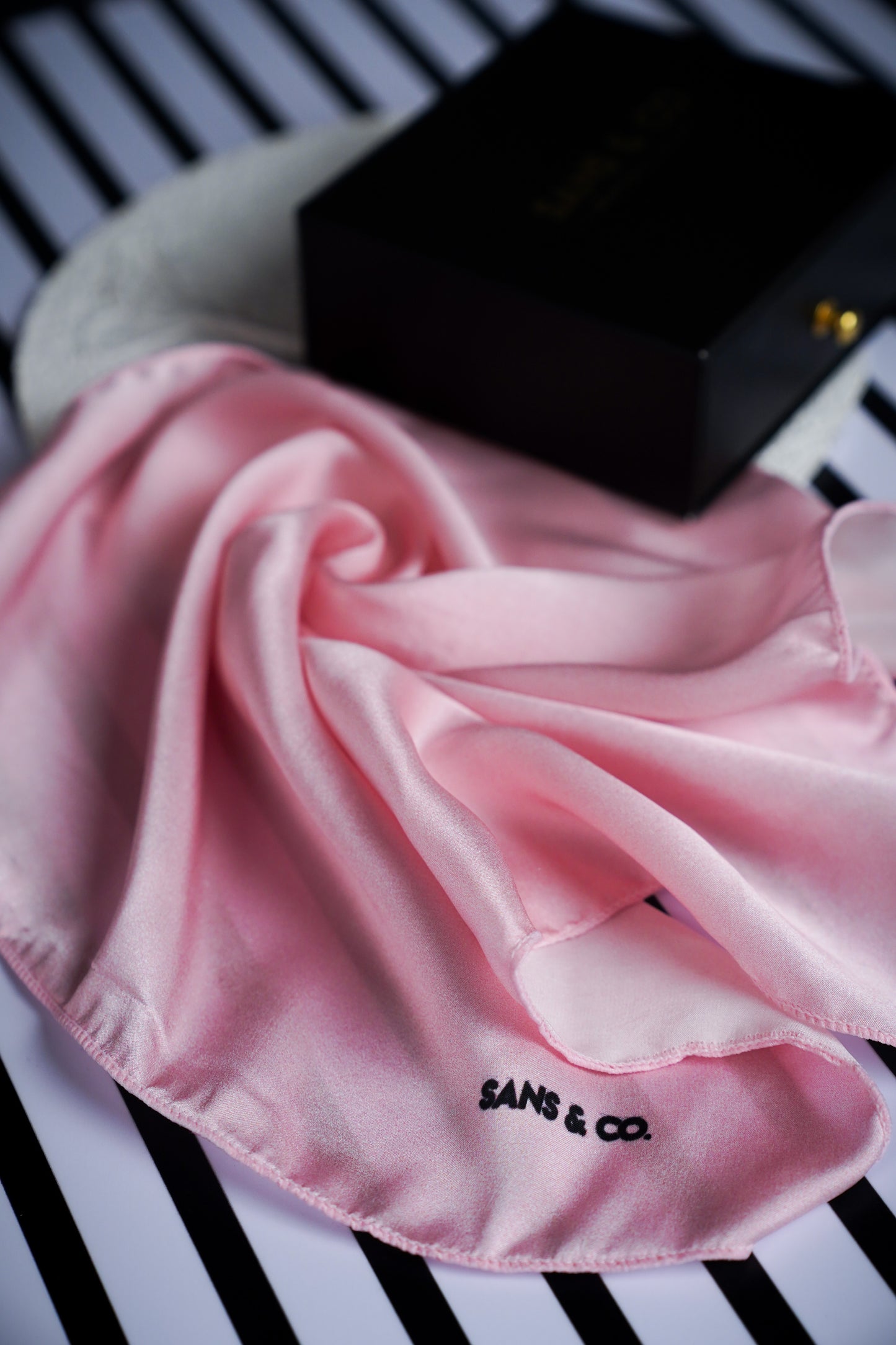 Blush Pink Whisper Pocket Square
