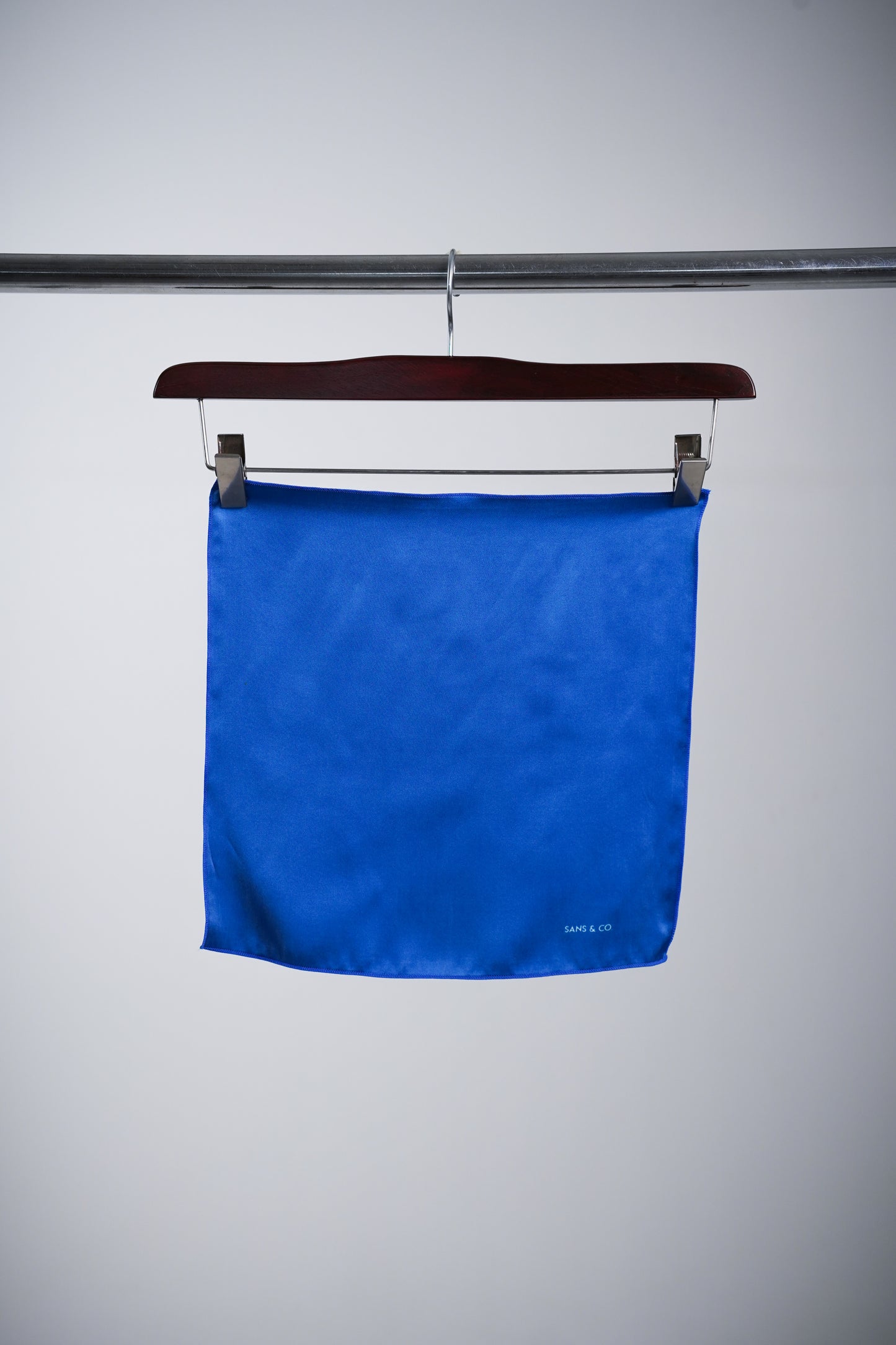 Cobalt Blue Charm Pocket Square