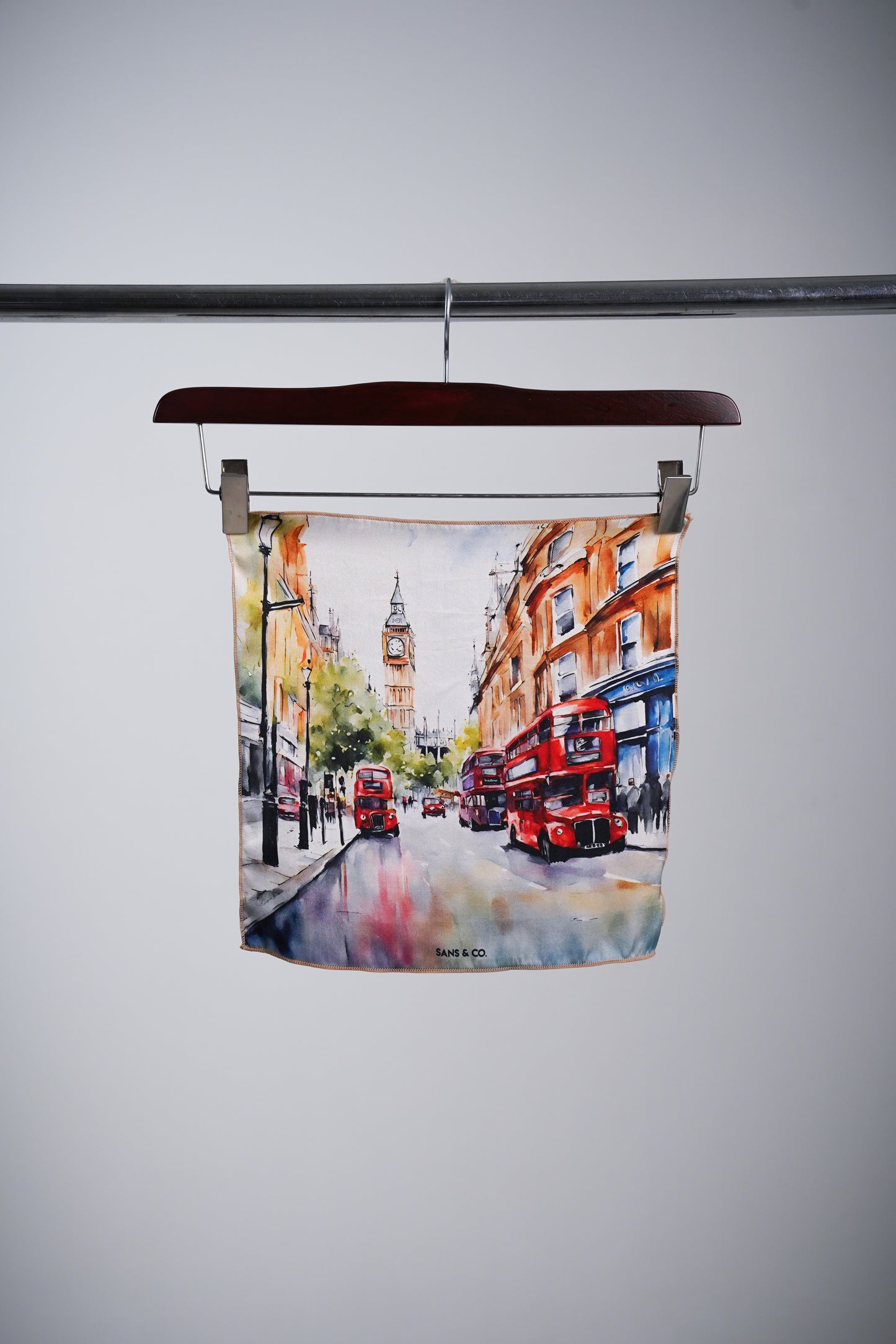 Love for London Pocket Square
