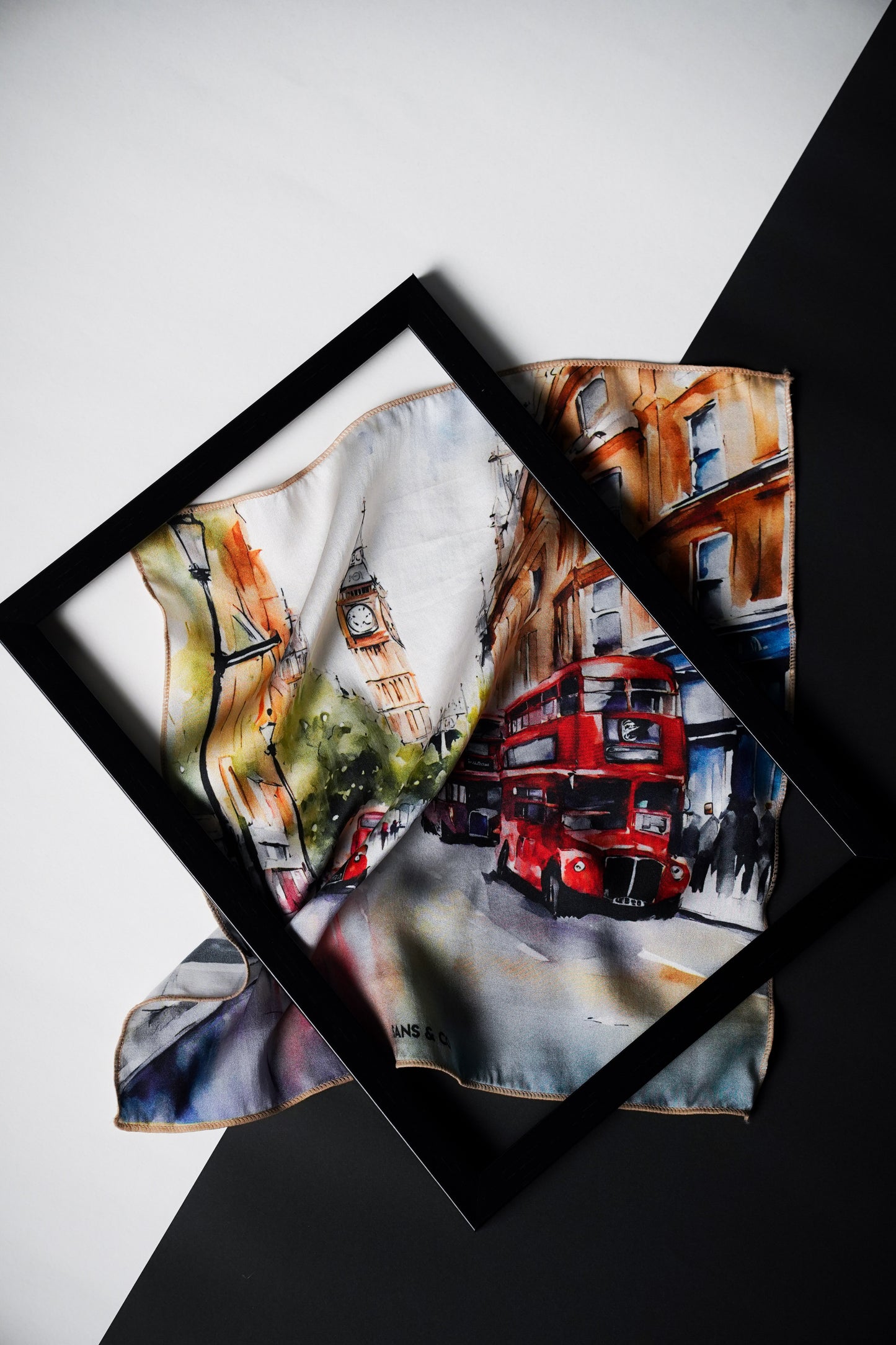 Love for London Pocket Square