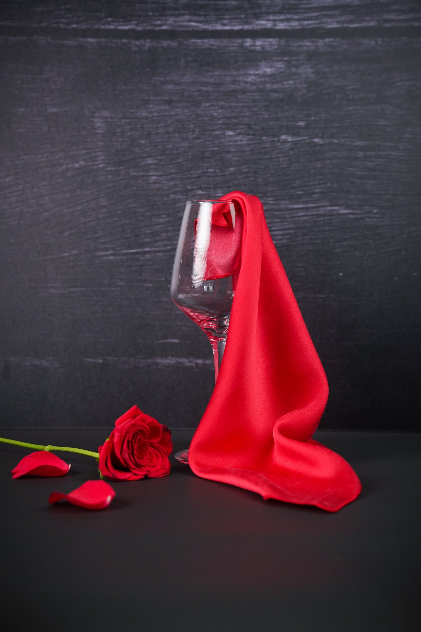 Scarlet Essence Pocket Square