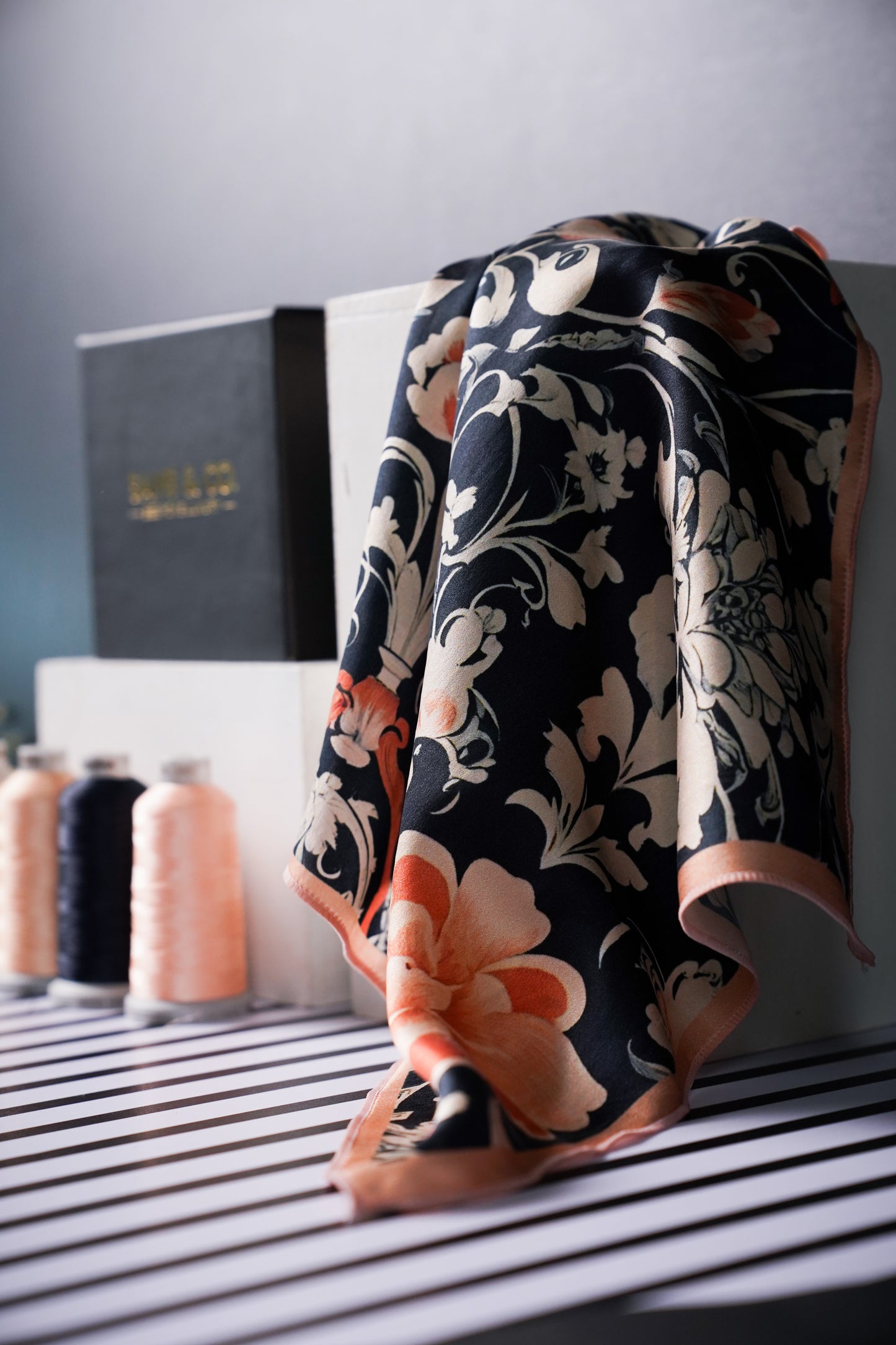 Tropical Twilight Pocket Square