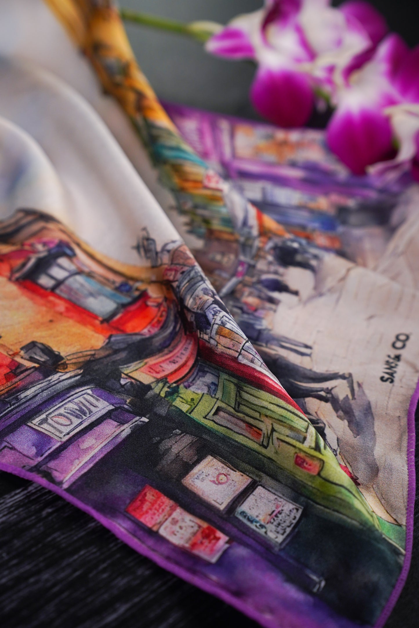 Camden Town Walk Pocket Square