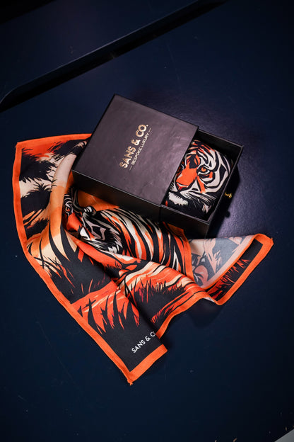 Bengal Majesty Pocket Square.