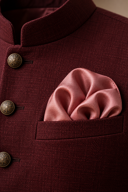 Burgundy_Jacket_with_Rose_Silk_Pocket_Square