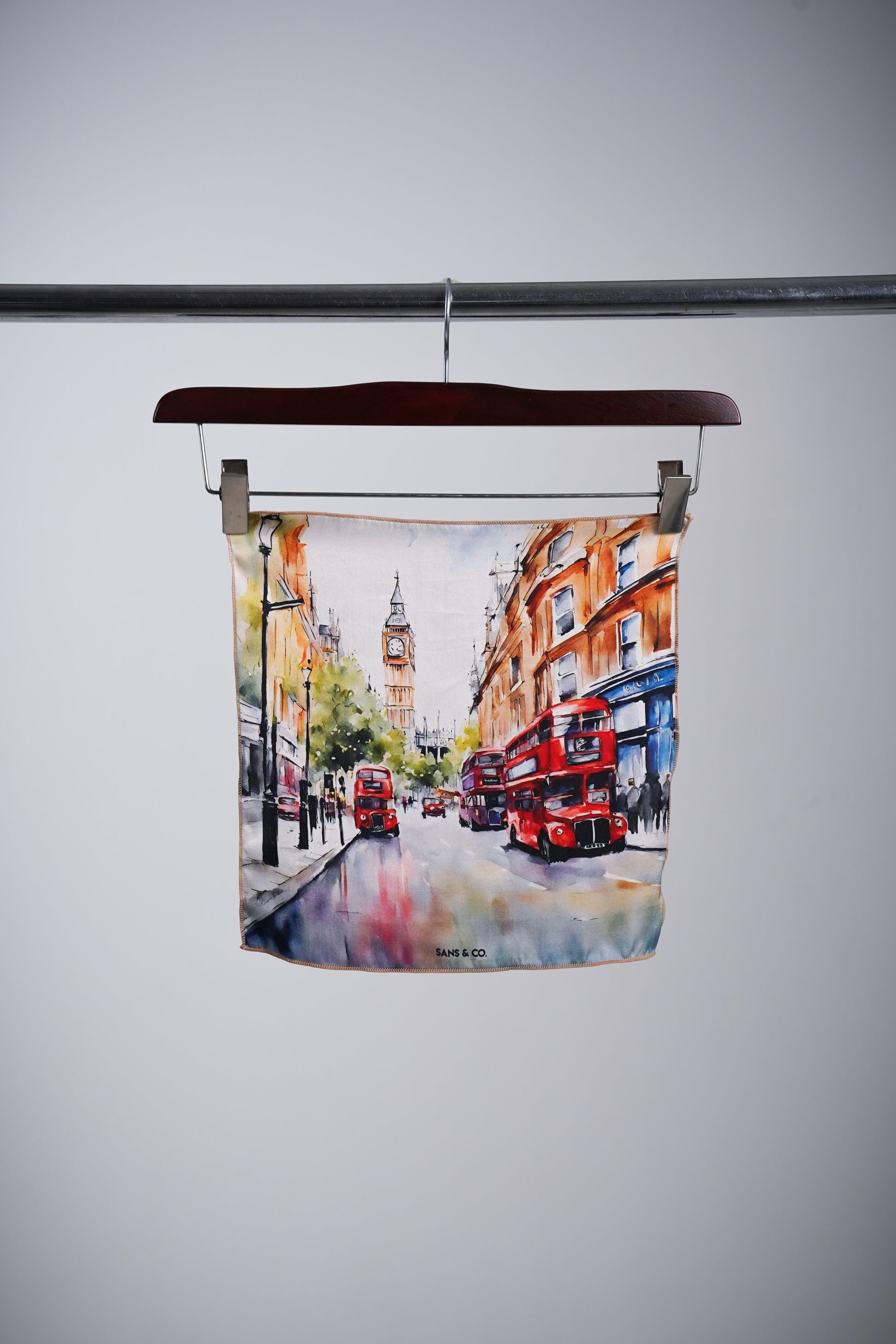 Love for London Pocket Square