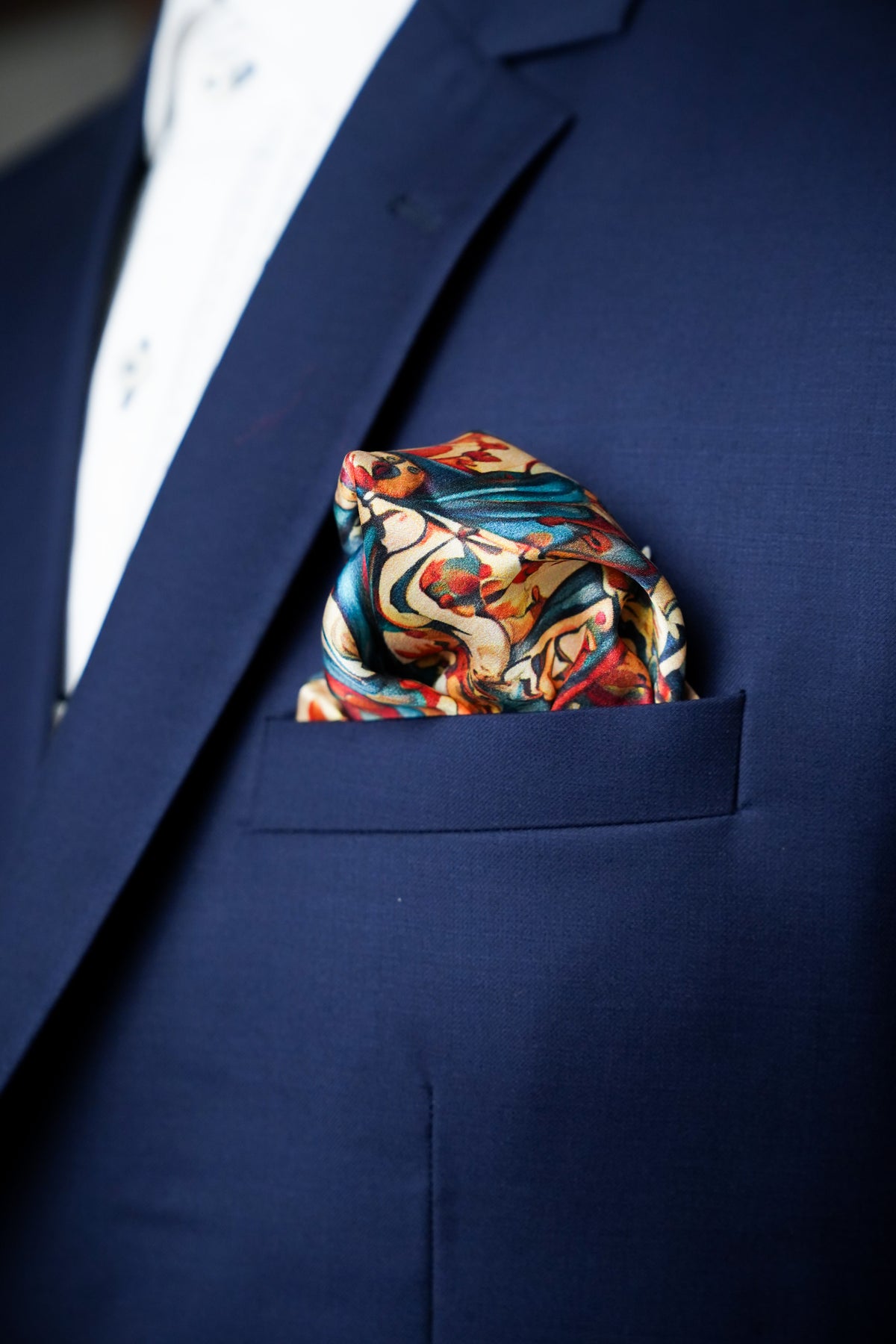 Sicilian Rhapsody Pocket Square.